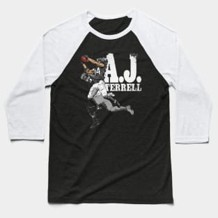 A.J. Terrell Atlanta Interception Baseball T-Shirt